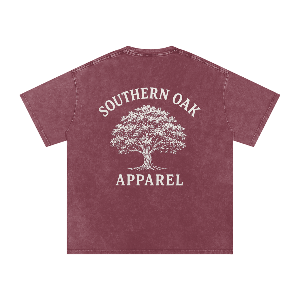 Washed Southern Oak  Cotton T-Shirt