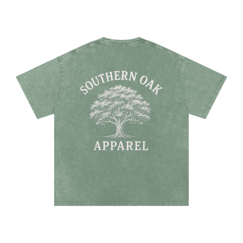 Washed Southern Oak  Cotton T-Shirt