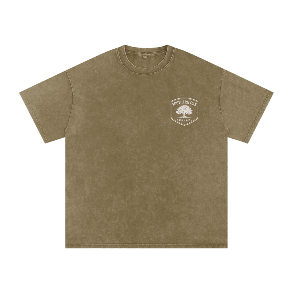 Washed Southern Oak  Cotton T-Shirt